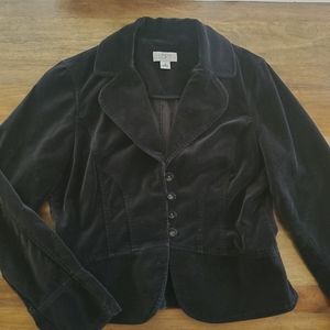 LOFT Velvet Jacket